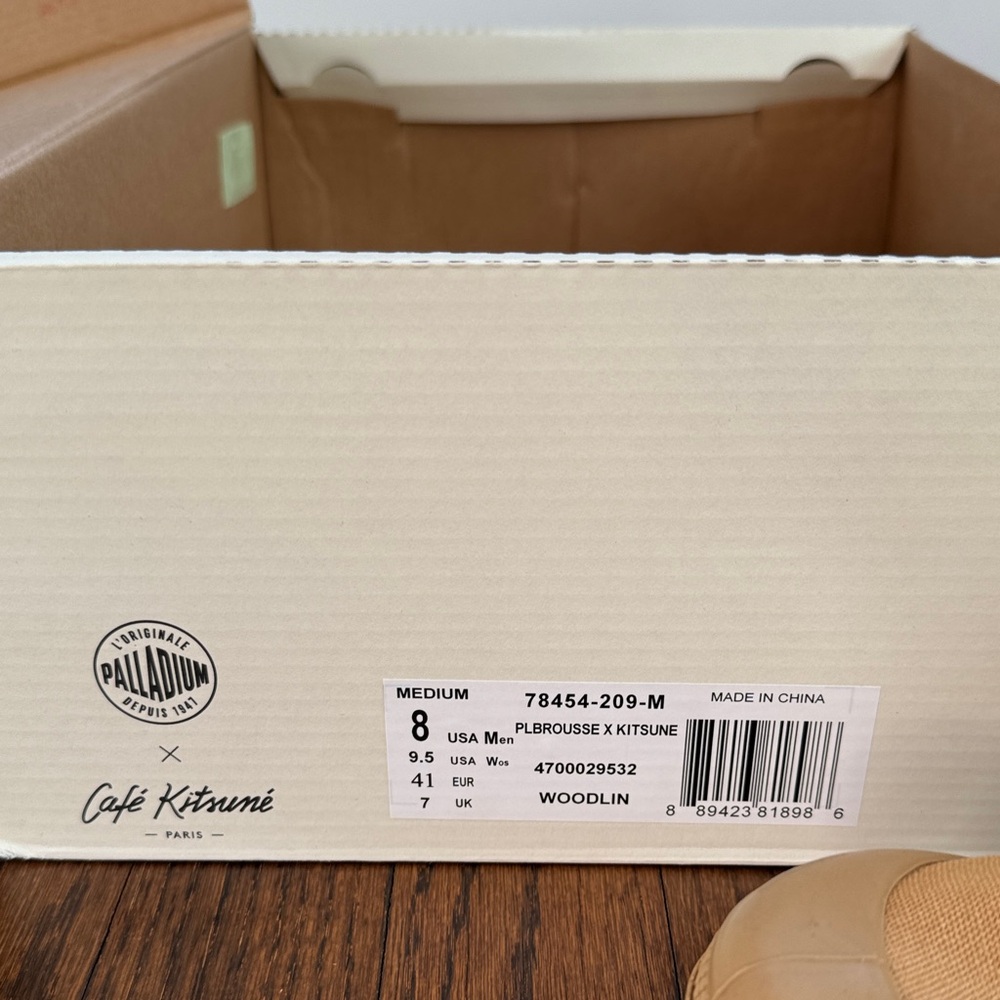 Palladium Light Brown Canvas High-Tops - Picture 2 of 6